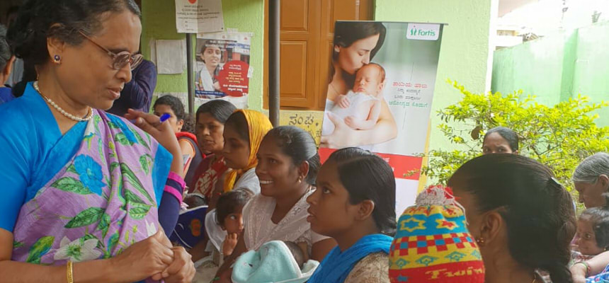 Fortis Hospitals and PHC conduct â€˜Breastfeeding Trainingâ€™ initiative