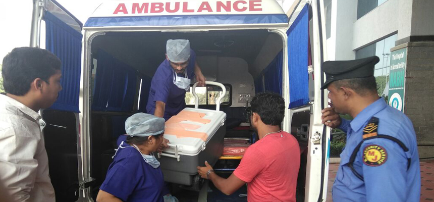 18 year old youth from Guntur gets a new lease of life from a 27 year old Brain Dead Patient