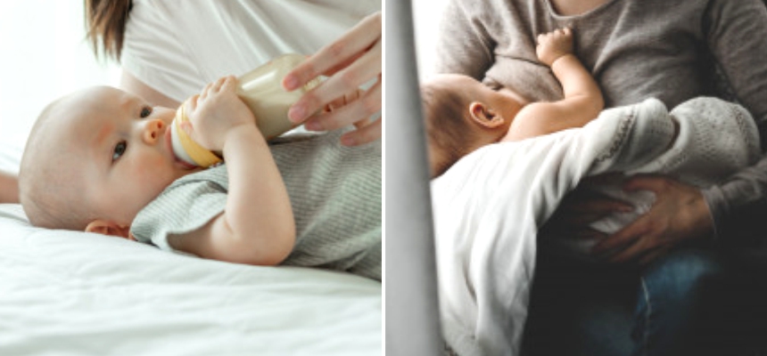 Breast Feeding vs Formula Feeding 