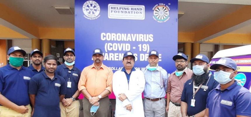  Gandhi launches community level Corona awareness program in collaboration with NGOs