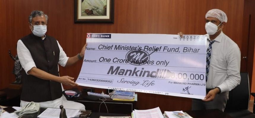Mankind Pharma Donates Rs. 2 Crore for Assam and Bihar Flood Relief Fund
