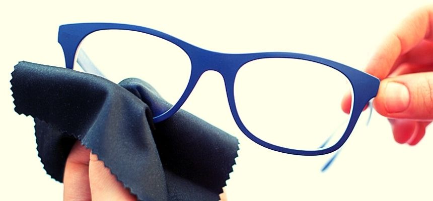 YOUR GLASSES CAN BE A SOURCE OF TRANSMITTING VIRUS INTO YOUR EYES