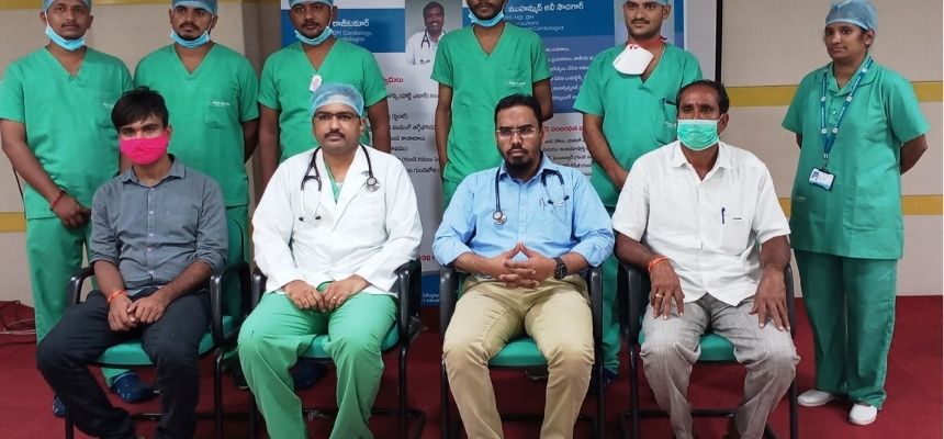Broken artery treated successfully in KIMS Kurnool