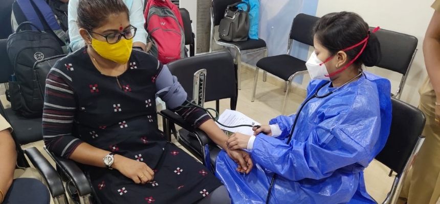 Zen Multispecialty Hospital Organised Free Health Check up Camps For more than 80 women officers including COVID suffered working for Mumbai Police