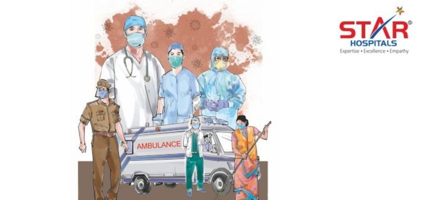 SALUTING THE UNTIRING SPIRIT OF OUR BRAVE FRONTLINE WARRIORS THEIR SELFLESS SERVICE AND COURAGE WILL FOREVER BE REMEMBERED