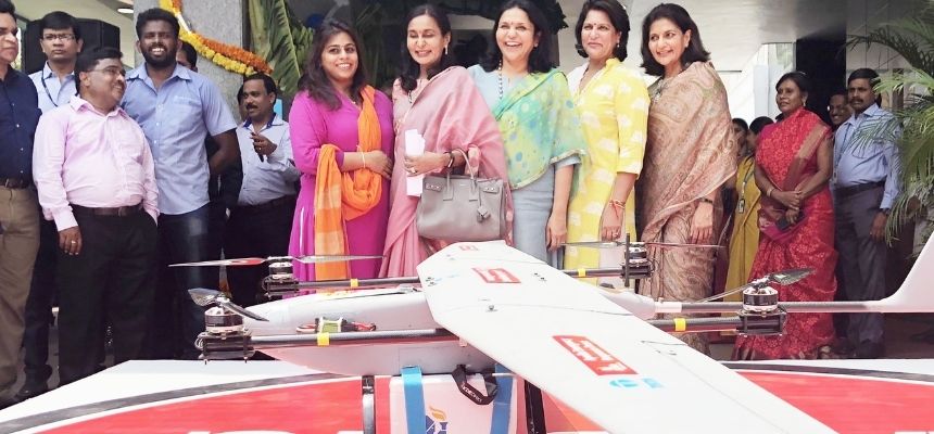 APOLLO HOSPITALS PIONEERING USE OF DRONE SINCE 2018 FOR MEDICAL PURPOSES SEES FRUITION WITH NEW DRONE DELIVERY PILOT PROGRAMME FOR COVID 19 VACCINES