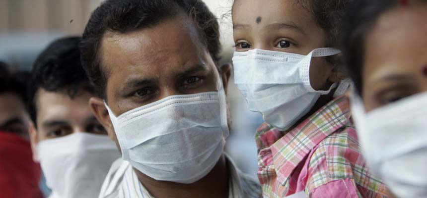 Indian cities in the grip of swine flu