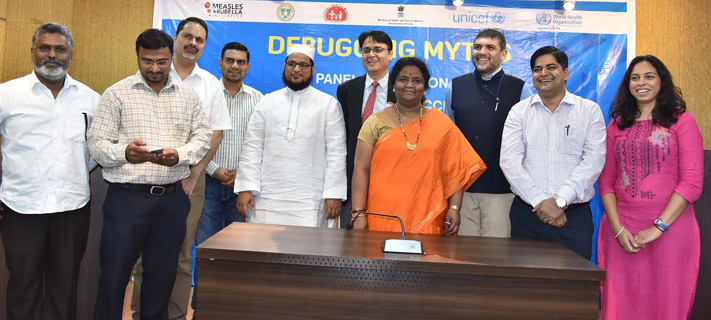  Health officials and Islamic Scholars bust myths on MR Vaccination 