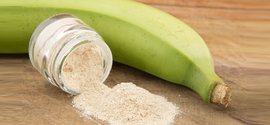 Raw banana flour - a new carb free snack 