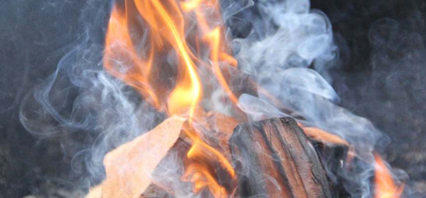 Firewood smoke just as harmful as cigarette smoke