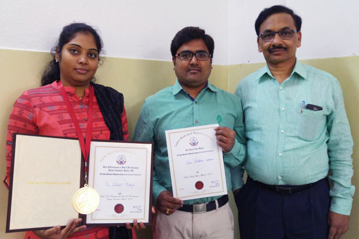NIMS Scholars Win Coveted Young Scientist Awards