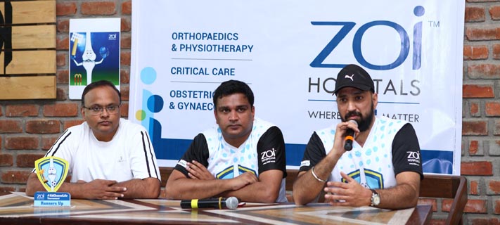 Zoi Hospitals had a football match between doctors and patients 