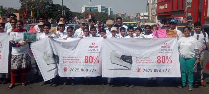 Traffic awareness by Maxcure Hospitals