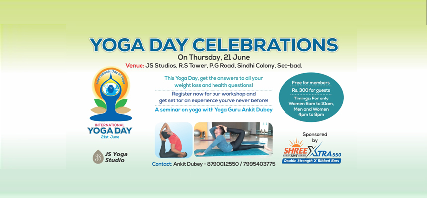 JS Yoga Studio celebrates Yoga Day with a wellness-centric workshop
