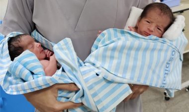 Lives of pregnant mother and her newborn twins saved from a major threat at SLG Hospitals