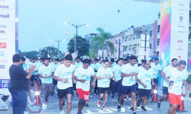 L V Prasad Eye Institute hosts ‘Whitathon Run’ to raise awareness about Eye Cancers in Children