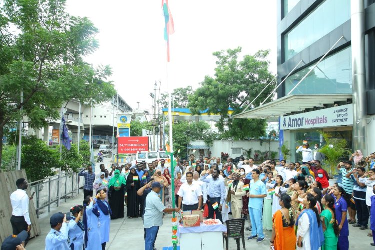 Amor Hospitals celebrates ‘Azadi Ka Amrit Mahotsav’ along with people of African descent