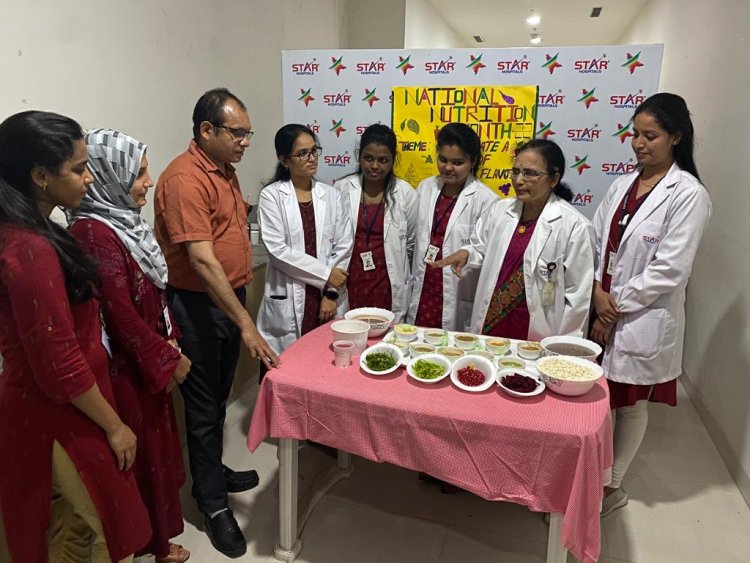 STAR HOSPITAL OBSERVES NATIONAL NUTRITION MONTH