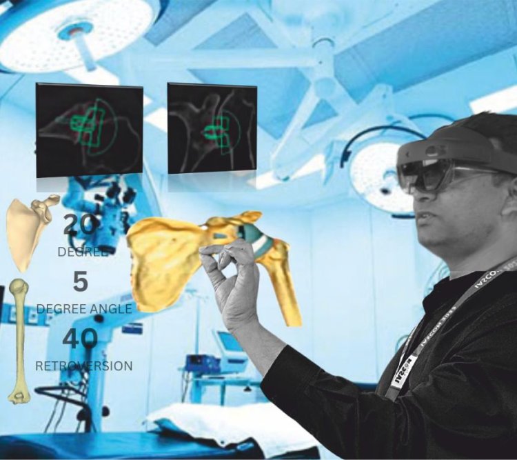 Orthopaedic Surgery with Artificial Intelligence & Mixed Reality