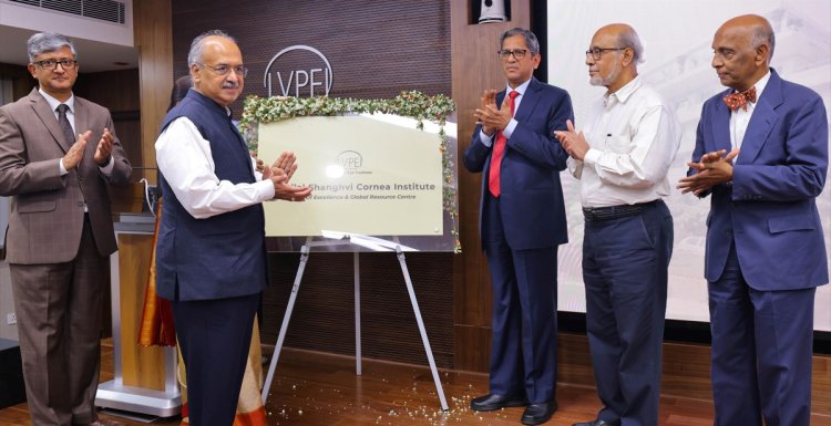 Shantilal Shanghvi Cornea Institute, inaugurated at L V Prasad Eye Institute!