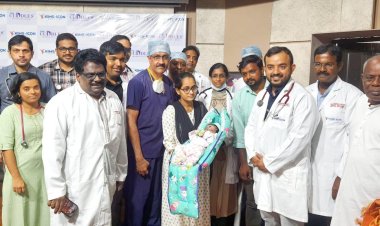 Neonate undergoes complex heart surgery within 30 hours of birth at KIMS Cuddles