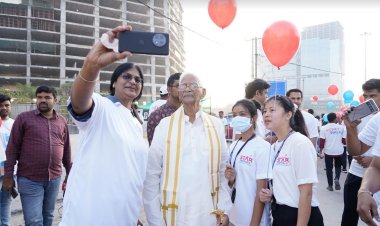 OVER 1000 PEOPLE PARTICIPATED IN 5K WALKATHON ORGANIZED BY STAR HOSPITALS AT FINANCIAL DISTRICT