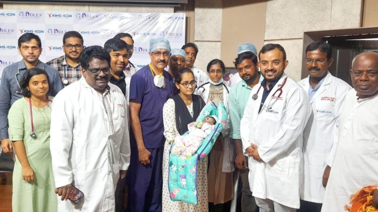 Neonate undergoes complex heart surgery within 30 hours of birth at KIMS Cuddles