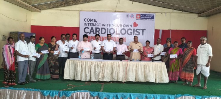TOGETHER FOR STRONGER HEARTS: MEDAK'S CARDIAC PATIENTS & FAMILIES UNITE AT PATIENT'S FORUM ORGANIZED BY MALLA REDDY NARAYANA HOSPITAL