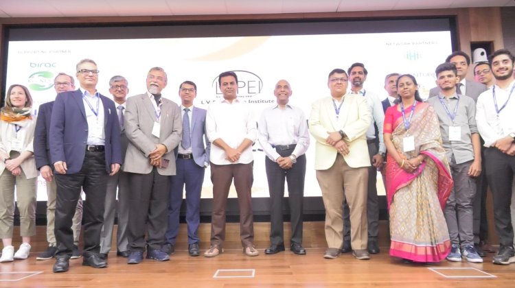 LVPEI Incubator’s Startup Challenge Culminates with Announcement of Winners by Telangana IT Minister KTR