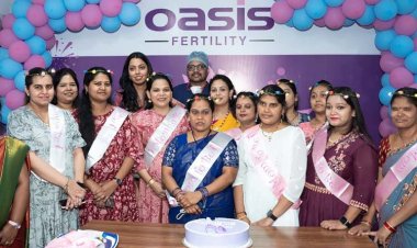 Oasis Fertility, Secunderabad conducts mass baby shower to felicitate couples conceived through IVF