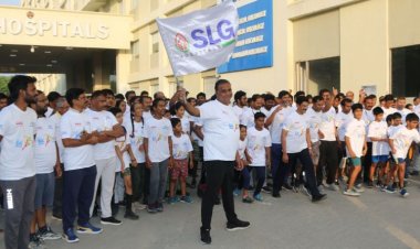 5K run by SLG Hospital for awareness of tobacco side effects