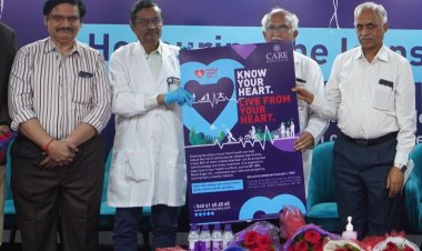 CARE Hospitals Banjara Hills Celebrates World Heart Day by Honouring Cardiac Patients.