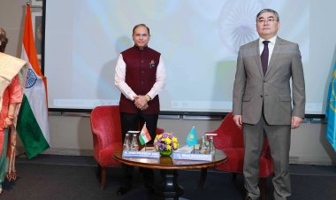Kazakhstan Ambassador H.E Mr Nurlan Zhalgasbayev, announces expansion of consular responsibilities of Nawab Mir Nasir Ali Khan to adjoining 3 states, in addition to Telangana & AP!