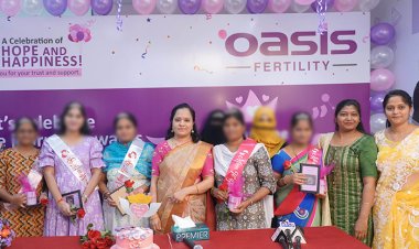 Oasis Fertility, Tolichowki conducts Baby Shower to felicitate mothers-to-be who conceived through IVF!