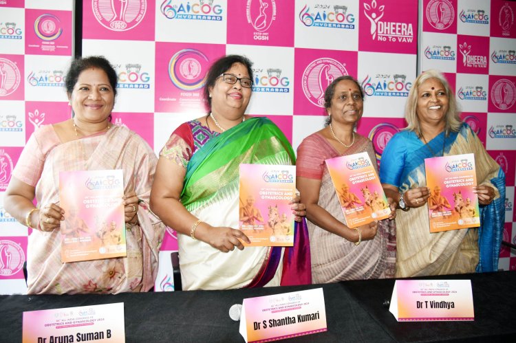 Hyderabad to host the five-day prestigious 66th All India Congress of Obstetrics and Gynaecology 2024!