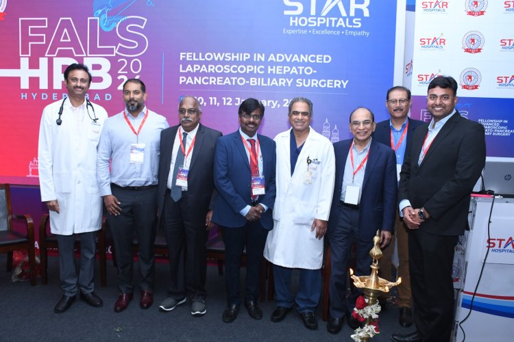 Star Hospitals Department of Surgical Gastroenterology, GI Oncology, HPB Surgery, and Liver Transplant Hosts Successful 'Fellowship in Advanced Laparoscopic Hepato-Pancreato-Biliary Surgery (FALS) 2024'