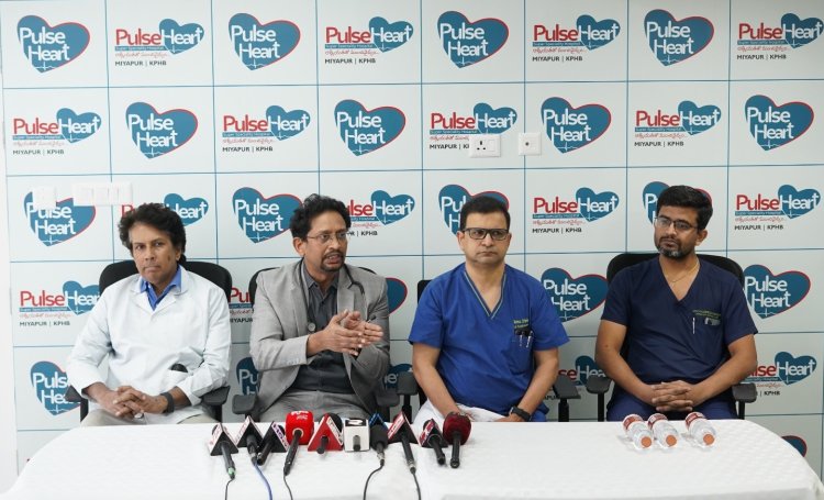 India’s first: Both right-sided heart valves treated minimally, avoiding open surgery, at Pulse Heart Super Specialty Hospital, Miyapur