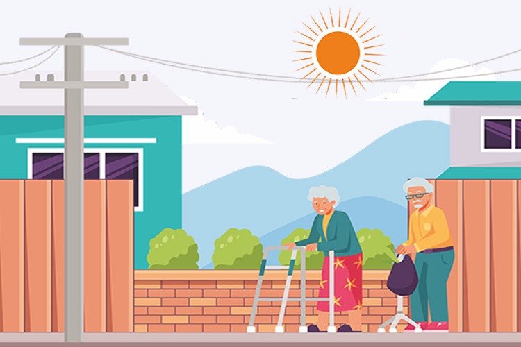 Extreme weather is landing in the state and older people are more affected by heat