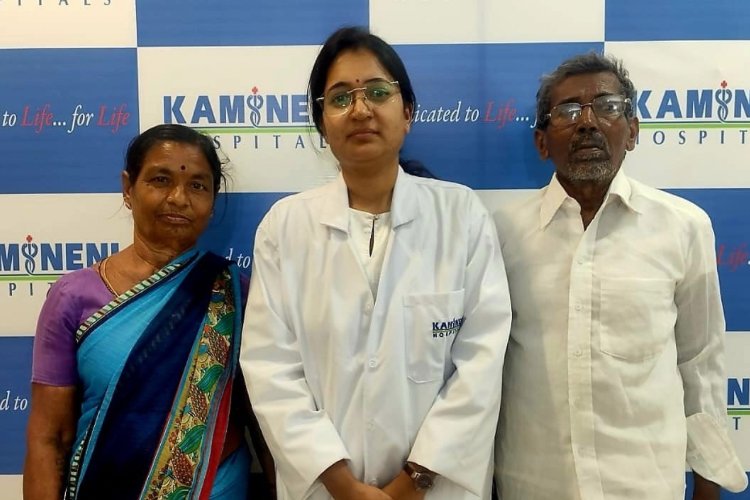 Kamineni Doctors Successfully Remove Bone Stuck Near Heart in Elderly Patient