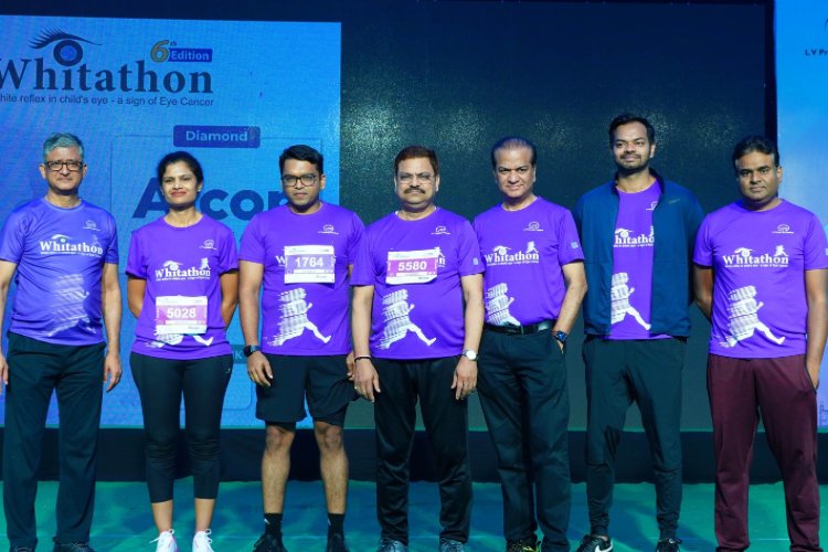 LV Prasad Eye Institute’s flagship WHITATHON Run to Raise Awareness and Funds for Retinoblastoma Treatment held
