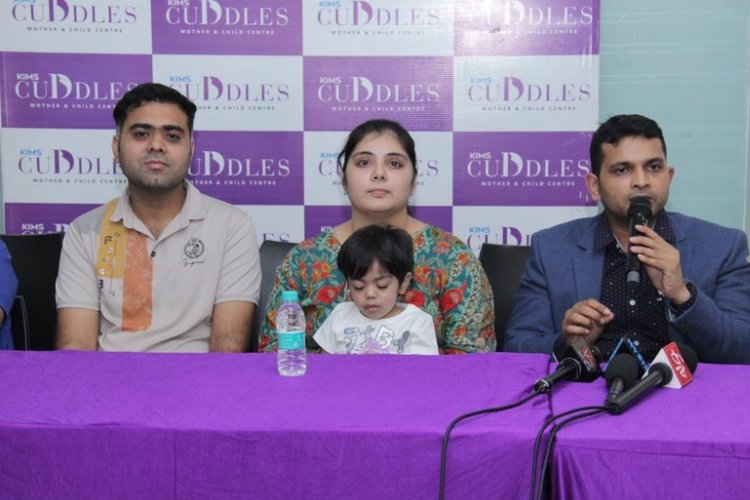 At KIMS Cuddles Kondapur : Raipur Toddler Airlifted on ECMO and Treated for Chemical Pneumonitis because of All-Out Ingestion