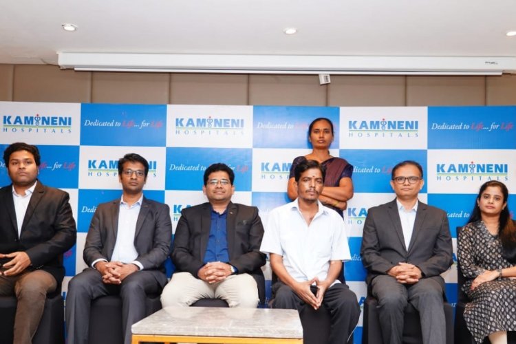India's first successful heart transplant on a Polio survivor performed at Kamineni Hospitals