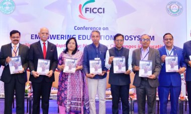 Prof. M Jagadesh Kumar, Chairman, UGC; inaugurates the two-day Conference on ‘Empowering Education Ecosystem’, hosted by FICCI, Govt. of Telangana & The Telangana Council of Higher Education!