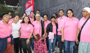 Fortis Hospital Bannerghatta Road Champions Breast Cancer Awareness with ‘Pink Strong’ Walkathon; Witnesses over 450 participations