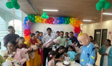 Around 13% of babies born in India are premature, defined as being born before 37 completed weeks says Dr at Prematurity Day Celebration at Motherhood Hospital