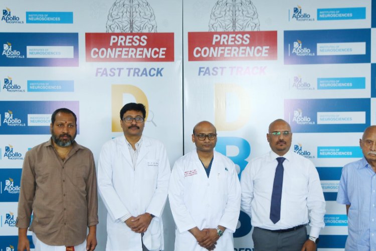Apollo Hospitals, Hyderabad sets a rare record of performing 25 complex Asleep Deep Brain Stimulation Surgeries in 24 Days!