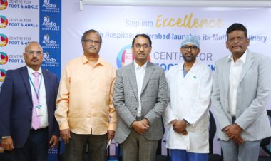 Apollo Hospitals, Hyderabad, launches a Multidisciplinary Centre for Foot & Ankle Care!