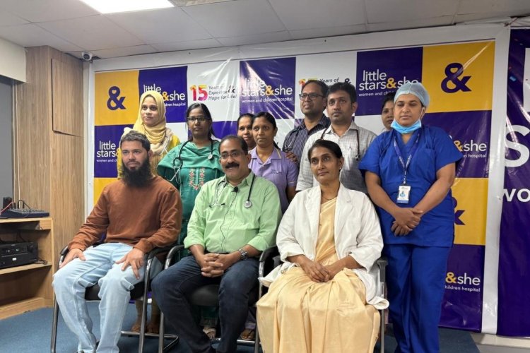 Infant Saved from Rare Congenital Condition at Little Star & SHE Hospital