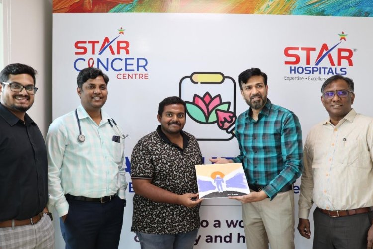 STAR Cancer Centre, Hyderabad Organizes  Art Therapy Session for Cancer Warriors