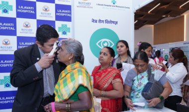 Lilavati Hospital And Rotary Club Of Mumbai Western Elite Organized A Grand Free Medical Camp for Over 1000 Women